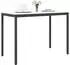 vidaXL Bartisch, Kiefernholz massiv, weiß, 150x80x105cm (892810)