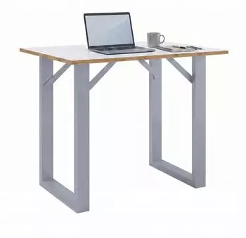 VCM Salia Bartisch / Stehtisch 138x50x100cm, wei&szlig;
