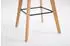 CLP Barhocker Metz Kunststoff, natur/orange