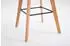 CLP Barhocker Metz Kunststoff, natur/orange