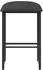 vidaXL Barhocker 2er-Set dunkelgrau 40x32x64cm Holzwerkstoff