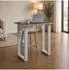 VCM Salia Bartisch / Stehtisch 110x50x100cm, silber / anthrazit
