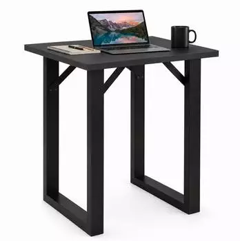 VCM Xona Bartisch 80x80cm, schwarz/anthrazit