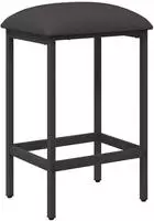 vidaXL Barhocker Dunkelgrau 40 x 32 x 74 cm Holzwerkstoff