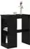 vidaXL Bartisch mit Ablagen, Holzwerkstoff, schwarze Eiche, 90x47,5x103,5cm (853936)