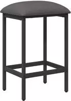 vidaXL Barhocker Hellgrau 40 x 32 x 64 cm Holzwerkstoff