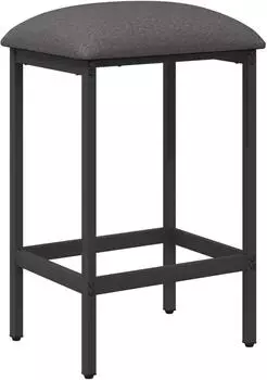 vidaXL Barhocker hellgrau, Holzwerkstoff, 40x32x64cm (8006157)