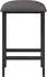 vidaXL Barhocker hellgrau, Holzwerkstoff, 40x32x64cm (8006157)