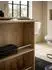 KADIMA DESIGN Gander Küchentresen 3 Fächer, 120x60x107cm, beige (4251745760834)