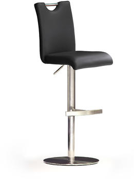 MCA-furniture MCA Furniture Bardo Fuß rund Echtleder schwarz