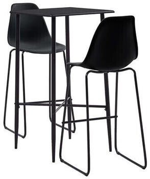 vidaXL 3-tlg. Bar-Set (279921) schwarz