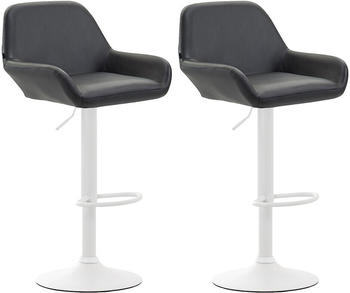 CLP Braga Kunstleder 2er-Set wei&szlig;/schwarz (316082)