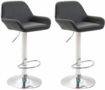 CLP Braga Kunstleder 2er-Set silber/schwarz (316079)
