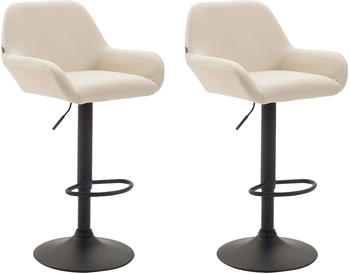 CLP Braga Kunstleder 2er-Set schwarz/creme (312969)