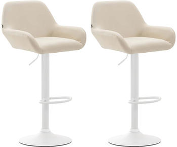 CLP Trading GmbH Braga Kunstleder 2er-Set weiß/creme (316087)