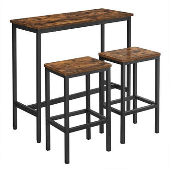 Vasagle Set Barhocker+Bartisch (LBT218B01)