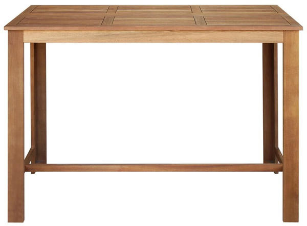 vidaXL Bar Table in Acacia Wood 150 x 70 x 105 cm