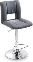 ACTONA GROUP Barhocker "Sylvia Barstuhl, H&ouml;henverstellbar, Chrom," Trompetenfu&szlig;,