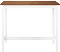 vidaXL Bartisch Massivholz 108x60x91 cm