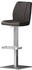 schwarz (NAEE10SX): MCA Furniture Naomi Barstuhl eckig Kunstleder (NAEE10)