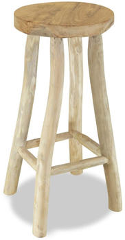 vidaXL Barhocker Teak Massivholz (244545)