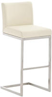 Clp - Barhocker Paros Kunstlederbezug Creme