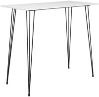 vidaXL Bartisch Wei&szlig; 120x60x105 cm