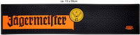 Jägermeister Barmatte Gummimatte Bar Unterlage schwarz orange gelb ca. 13 x 59cm