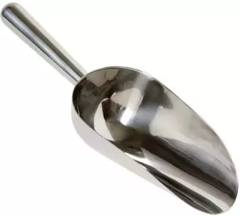 ich-zapfe Eisschaufel Edelstahl Poliert 355ml 250mm