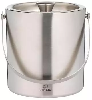 Viners Barware Doppelwandiger Eisk&uuml;bel, Edelstahl, 1,5L (0302.231)