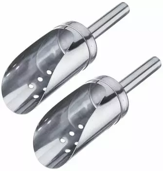 Westmark Eisschaufeln 2er-Set, Edelstahl, 120ml (912222E3)