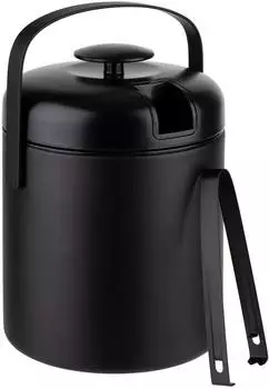 APS Eiseimer 1,3L Set mit Eiszange, Deckel & Abtropfgitter (36016)