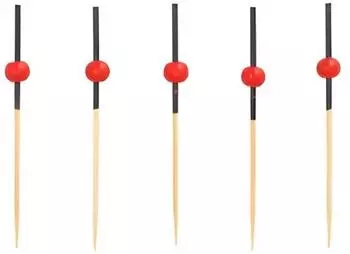 Papstar Fingerfood-Spie&szlig;e Red Pearl 7cm, 1500 St&uuml;ck (81006)