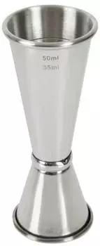 Beaumont Cocktail-Jigger 25ml/50ml, Edelstahl (GK927)
