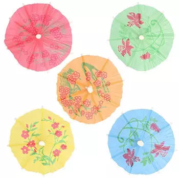 Papstar Deko-Picker "Eisschirmchen" 10cm farbig sortiert, 1728 Stück