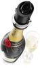 Vacu Vin 18804606, Vacu Vin Champagnerverschluss und -Ausgießer 11 cm schwarz