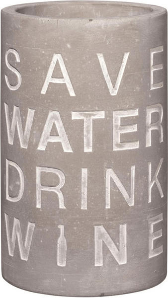 räder Poesie et Table Vino Weinkühler Save water drink wine