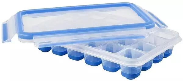 Emsa Eiswürfelbox Clip & Close 2.0 blau