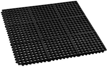 Was Fußbodenmatte, schwarz, anti-slip, 91,5x91,5