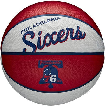 Wilson Mini Basketball Retro NBA Philadelphia 76ers (2021/22)