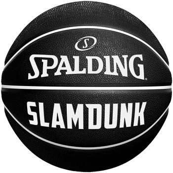 Spalding Slam Dunk Black White Rubber Basketball Sz5