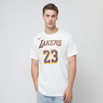 Nike Los Angeles Lakers NBA-T-Shirt für Herren - Weiß DR6380-108