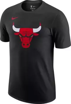 Nike Chicago Bulls Essential NBA-T-Shirt für Herren - Schwarz FJ0231-010