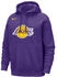 Lila DX9997-504: Nike Los Angeles Lakers Club NBA-Hoodie für Herren DX9997