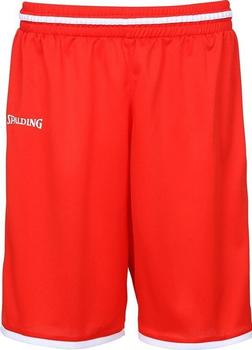 Spalding Move Shorts Kinder rot/weiß