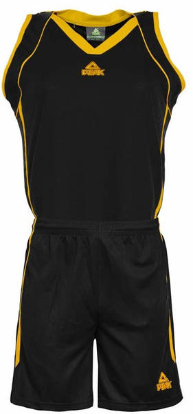 Peak Trikot Set Women Team black/yellow (F771102-20090)