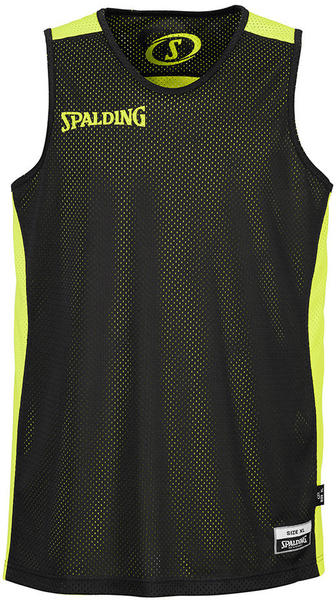 Spalding Essential Reversible Shirt Kids black/yellow (300201406)