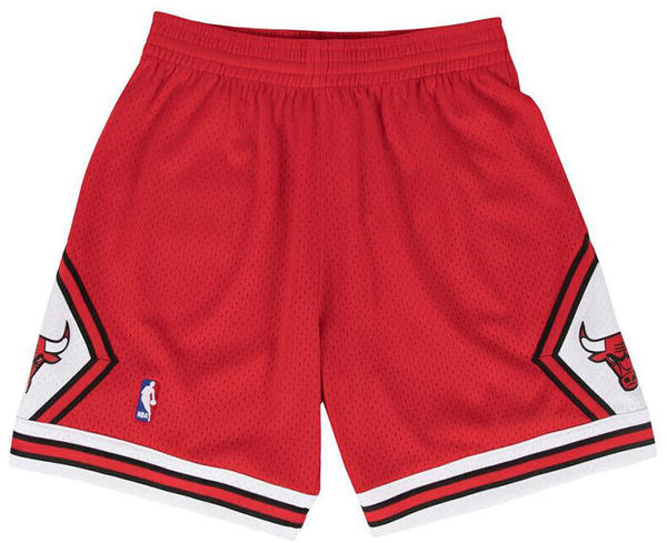 Mitchell & Ness Chicago Bulls 1997/98 Swingman Shorts red