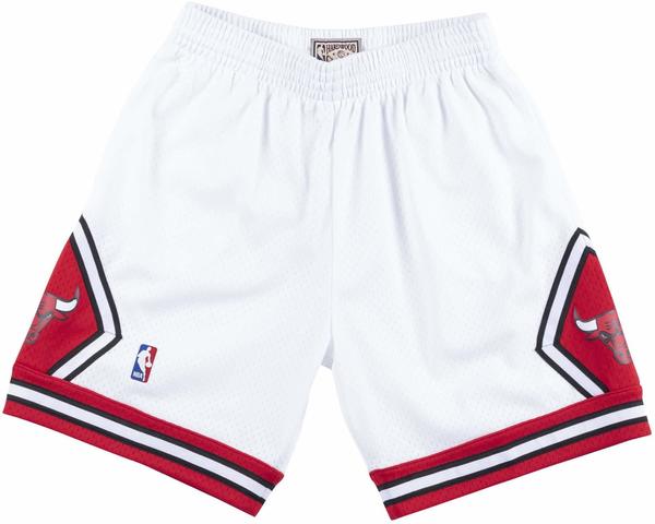 Mitchell & Ness Chicago Bulls Swingman Shorts 2.0 white