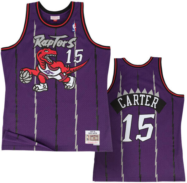 Mitchell & Ness Vince Carter Toronto Raptors Swingman Trikot 1998/99